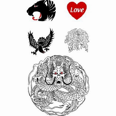 タトゥーシール ブラックス タトゥーシール ブラックス