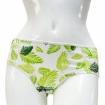 ＜６９ＳＬＡＭ＞ロックスラム　レディース　ミニショーツ　ＴＲＯＰＩＣＡＬ　ＰＡＬＭ　ＷＨＩＴＥ　Ｓ(ランジェリー)